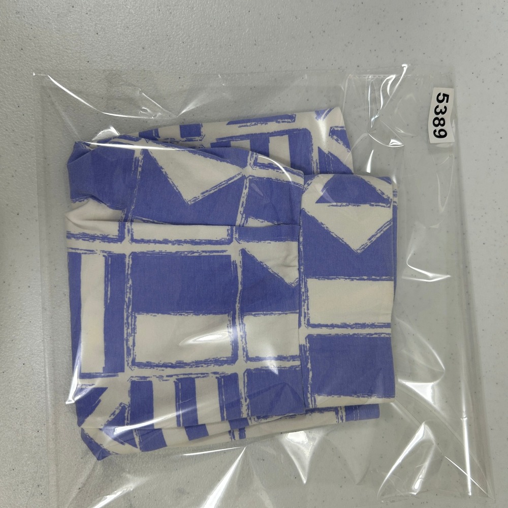 Mahi Gold Womens Nautical Signal Flag Mini Skirt Blue White Size Small USA Made - Picture 6 of 6
